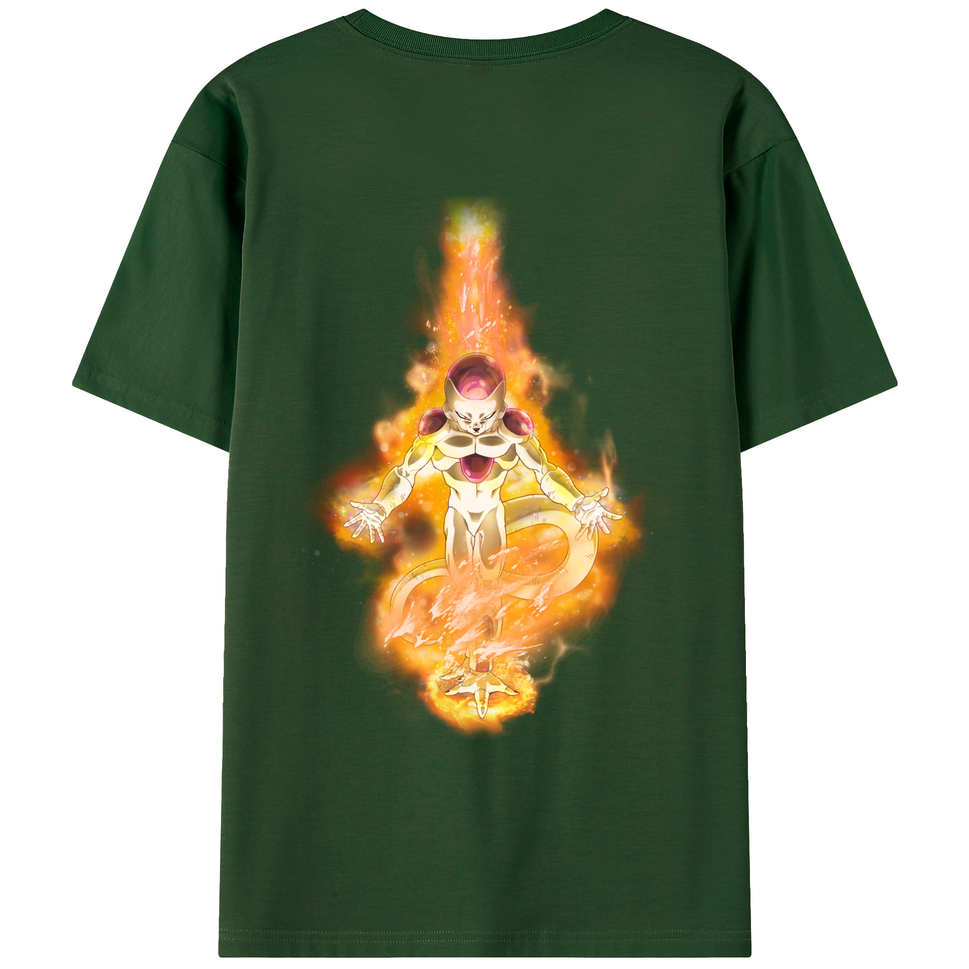 （画像用） ドラゴンボール フリーザ DRAGON BALL Frieza 綿100％半袖Tシャツ（背面プリント）